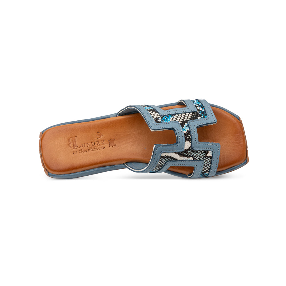Love Ballerins Model 116 - Blue Snake