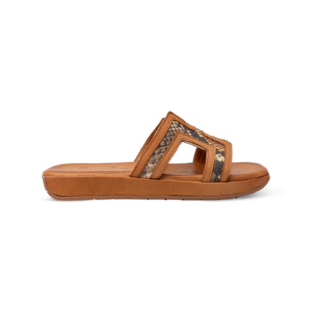 Love Ballerins Model 116 - Brown Snake