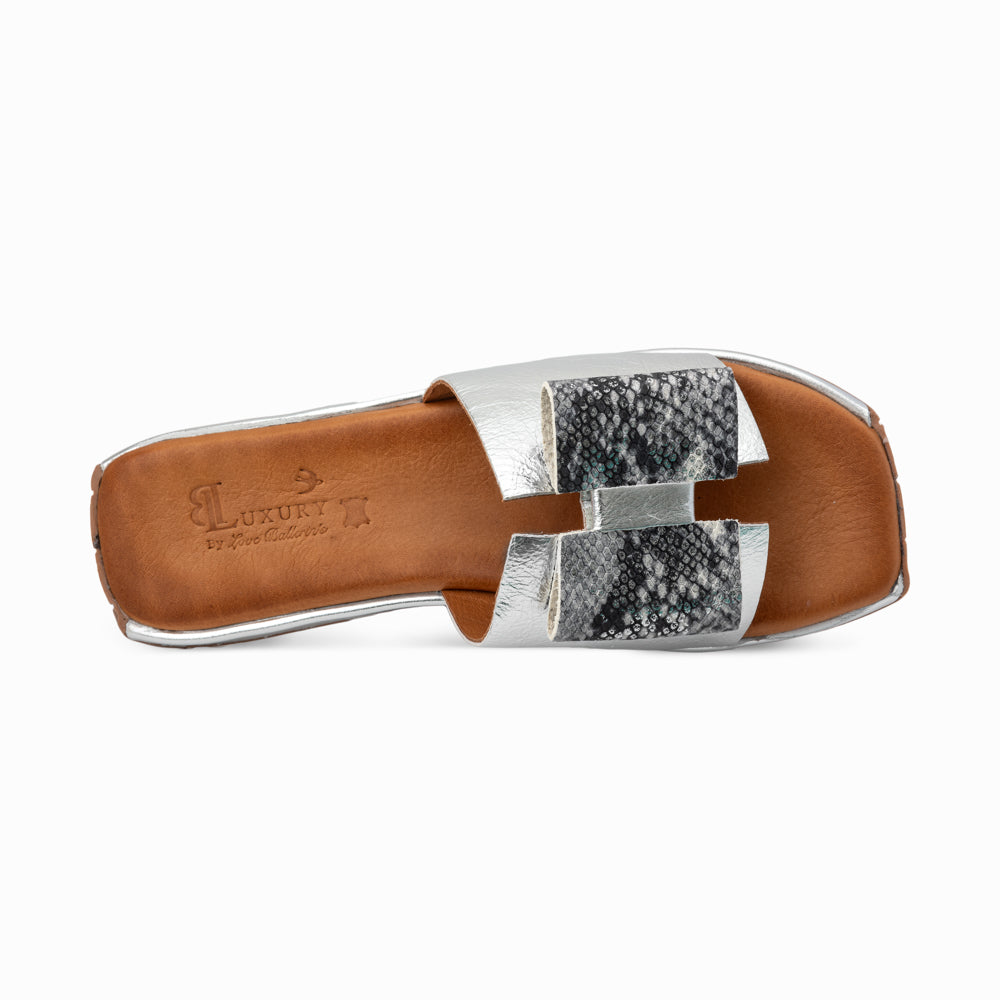 Love Ballerins Model 101 - Silver Snake