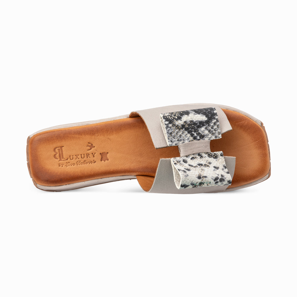 Love Ballerins Model 101 - Silvergray Snake