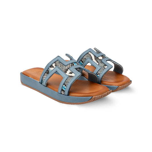 Love Ballerins Model 116 - Blue Snake