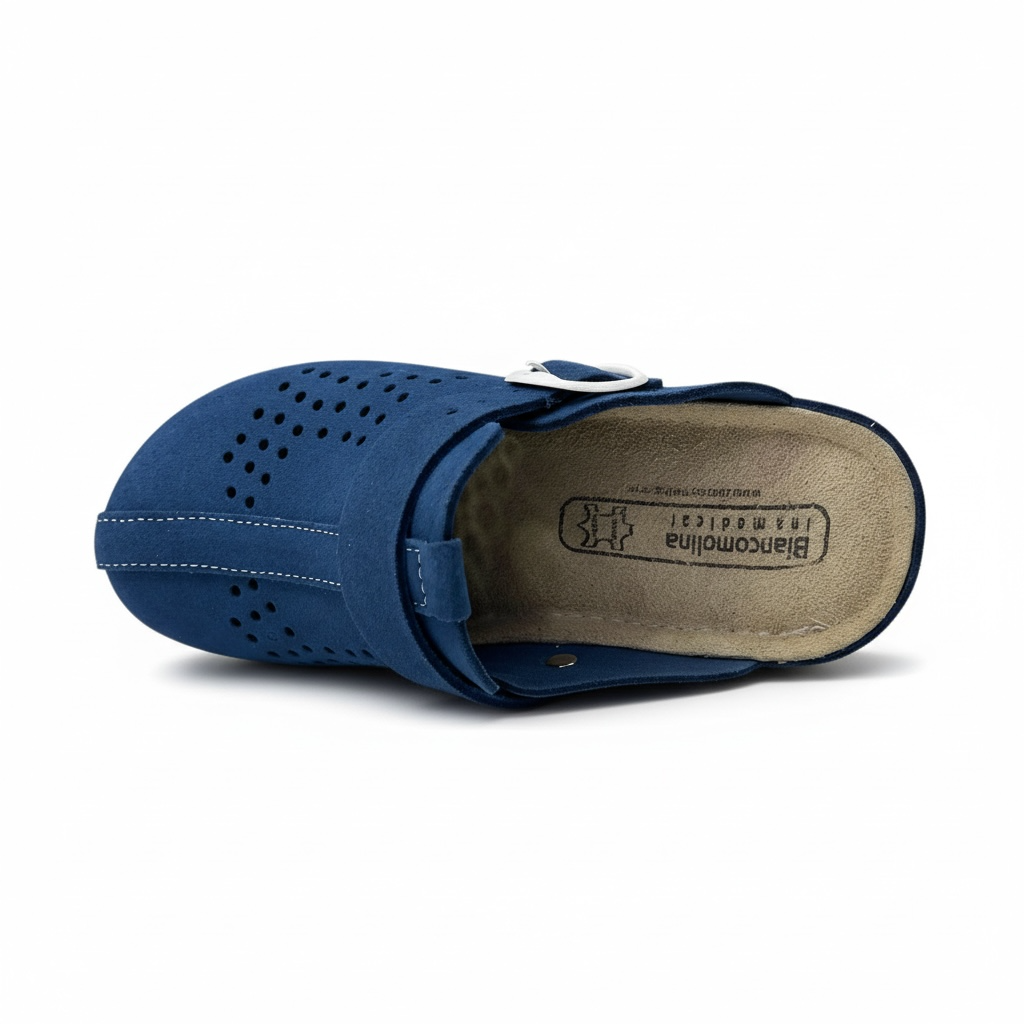 Bianco Model PU3-Blue Velour