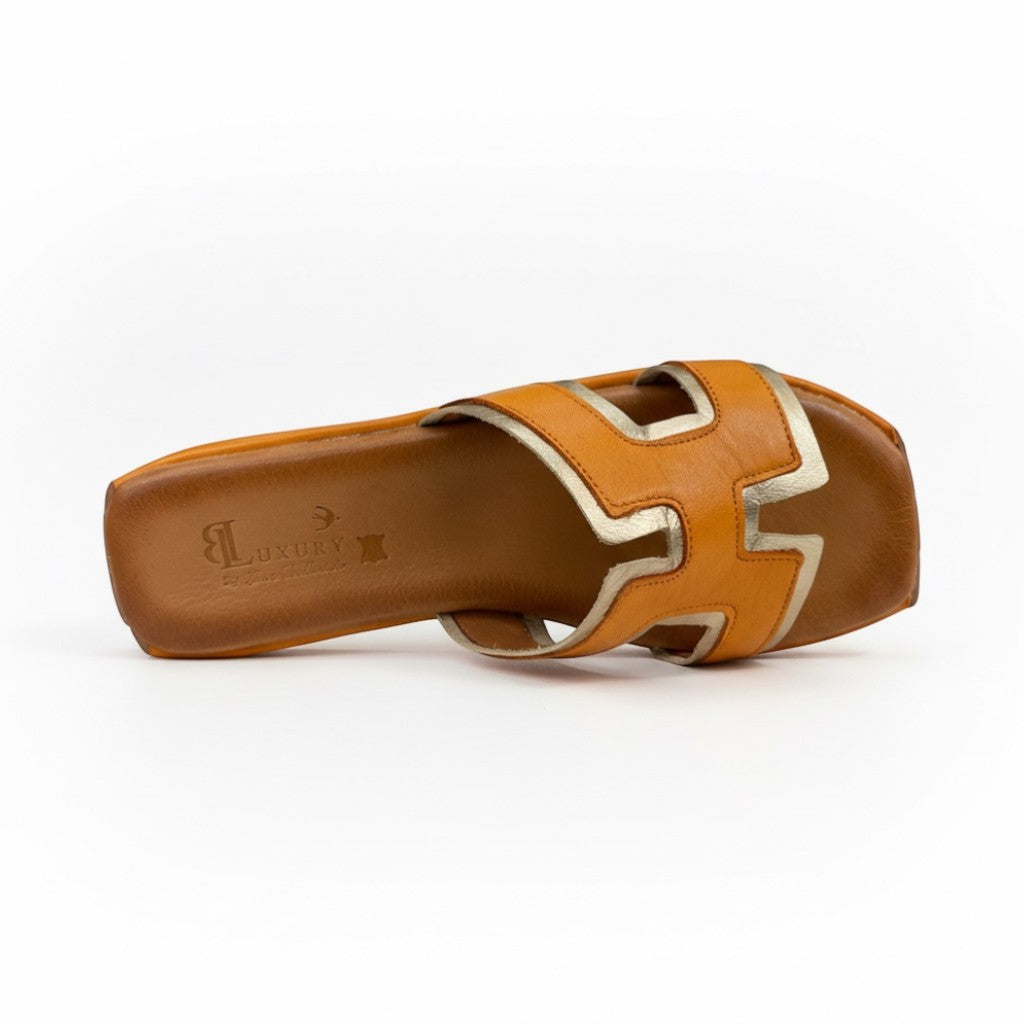 Love Ballerins Model 108 - Orange Gold