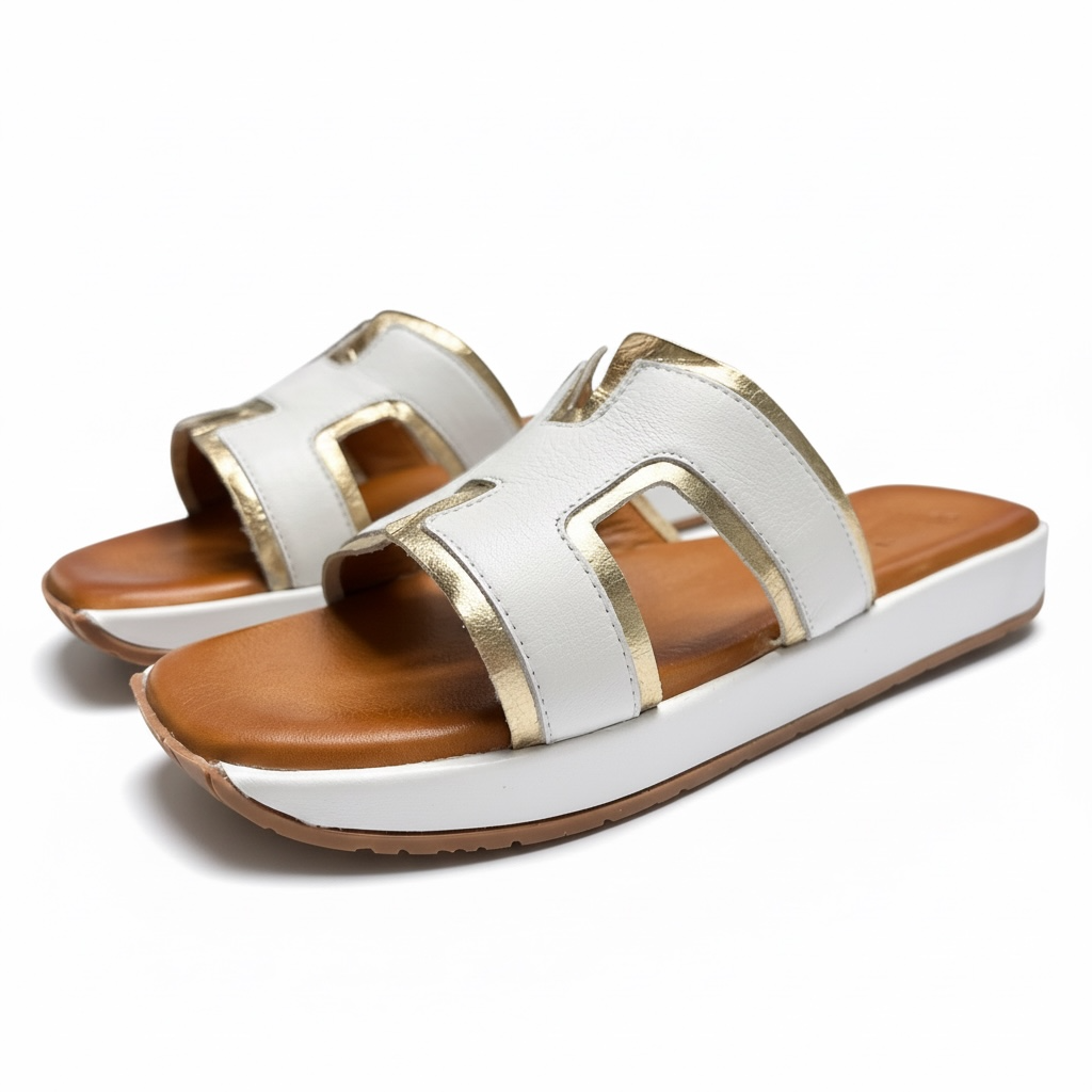 Love Ballerins Modell 108 - Fehér Arany