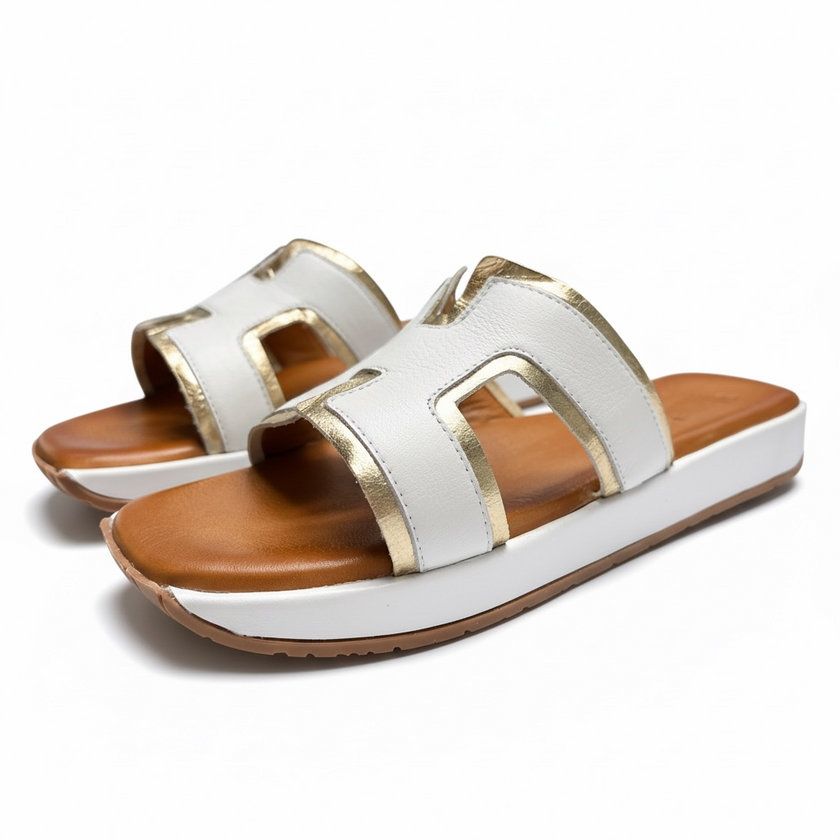 Love Ballerins Modell 108 - Fehér Arany